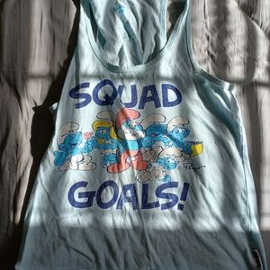 smurf pj shirt